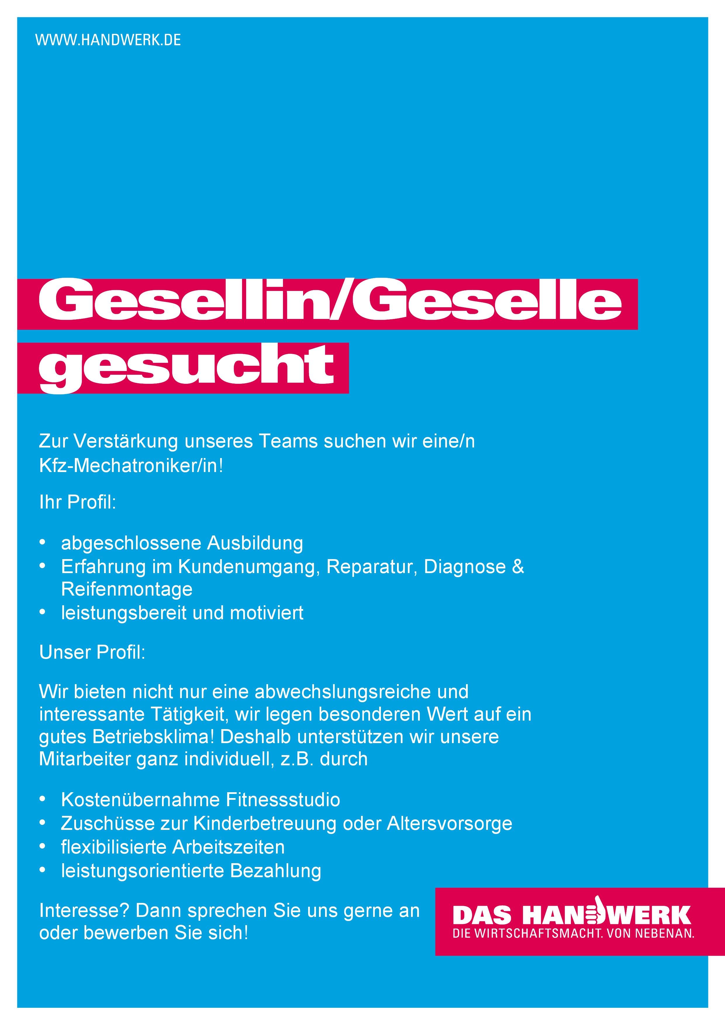 Stellenangebot